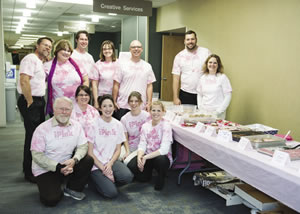 Marshfield Clinic Creative Services at their iPink sale.