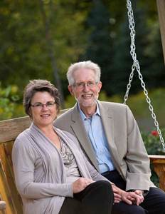 Dr. Brian Ewert and his wife, Kathleen Rulka. 