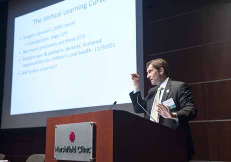 Keynote speaker David M. Krol, M.D., M.P.H., FAAP, is team director and senior program officer at the Robert Wood Johnson Foundation.