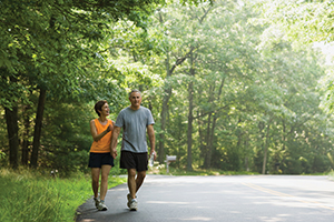 couple walking