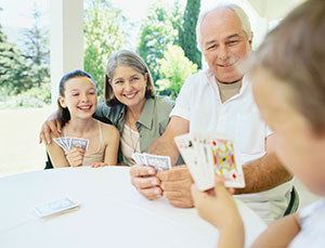 people playing cards