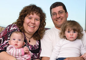 From left: Grace, Kristine, Nathan and Taylor Punke, Marathon County